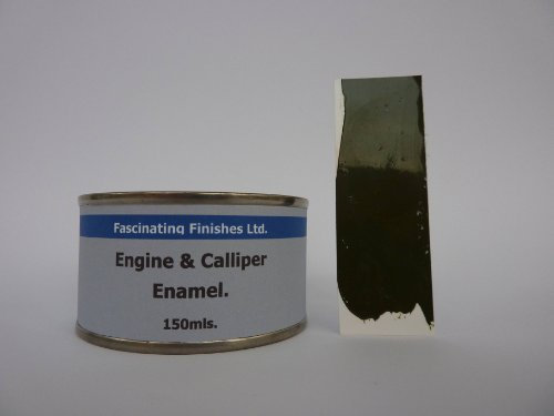 1 x 150ml Army Green Heat Resistant Gloss Brake Caliper & Engine Paint