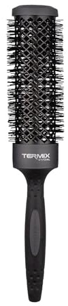 Termix Evolution XL Ø37 - Die neue 3 cm längere Thermo-Rundbürste von Termix, die die Trocknungszeit verkürzt, mit ionisierten Borsten und einem Bürstenkörper mit Kunststoffbeschichtung. Erhältlich in 5 Durchmessern und im Paketformat.