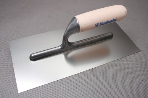 Glättekelle - Glättkelle - Traufel mit extra langer Stütze - 270x130mm - Modell CLASSIC LA