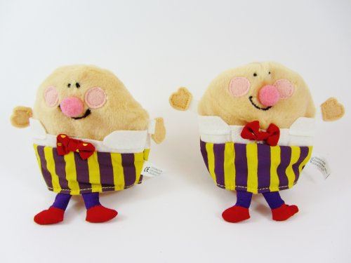 Gisela Graham - Humpty Dumpty Fabric Egg Cosy - Set of 2