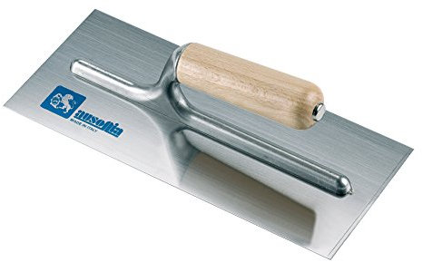 Ausonia - Frattazzo per stucco manico legno lama acciaio cm 24X10