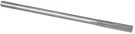 Drill America 1-1/4 High Speed Steel Straight Shank Straight Flute Chucking Reamer, DWR Series - DWRR1-1/4