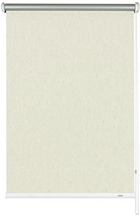Gardinia 6494082180 Seitenzug-Rollo Thermo Energiesparend mit Energiespareffekt, abdunkelnd, 82 x 180 cm, Struktur Natur