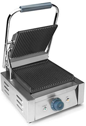 LACOR 69166 - Plancha Grill Simple, 2200 W - Uso Profesional y Doméstico | Asados y a la plancha uniformes; diseñado para acompañarte en tus preparaciones diarias con comodidad y buen resultado