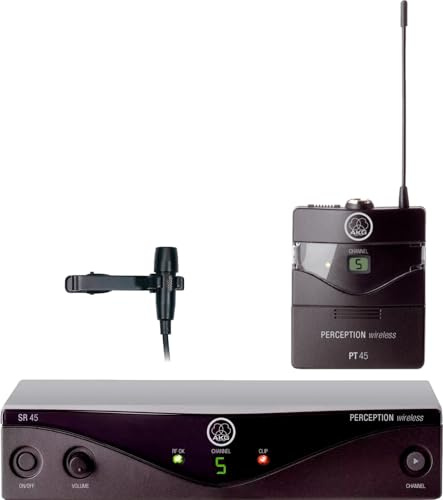 AKG PW45P Ansteck Funkmikrofon-Set Uebertragungsart (Details):Funk PW45PSETM