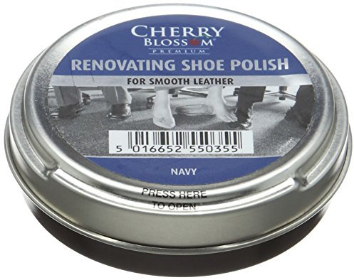 Cherry Blossom Premium Renovating Shoe Treatments and Polishes PCREN06 Navy 50.00 ml