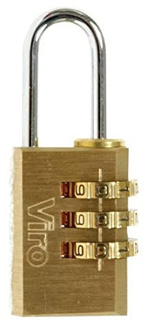 LUCCHETTO A COMBINAZIONE x VALIGIA TROLLEY BAGAGLI ARMADIO SPOGLIATOIO Viro