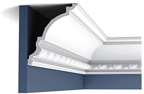 Orac Eckleiste C301 200 cm x 17 cm x 14,4 cm aus Polyurethan Hartschaum vorgrundiert
