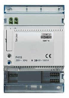 Attuatore dimmer 4 moduli DIN con 1 uscita F415 Bticino