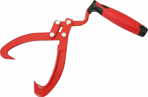 TRIUSO Handpackzange, gehärtete Spitzen, Kunststoffgriff, Rot, 190 cm, Holzwerkzeugzange