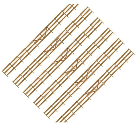 Faller 180408 H0 - Bonanza Fence, 18, 1341 mm