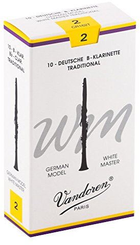 Vandoren Blätter B-Klarinette Deutsch 2,0 White Master Traditional
