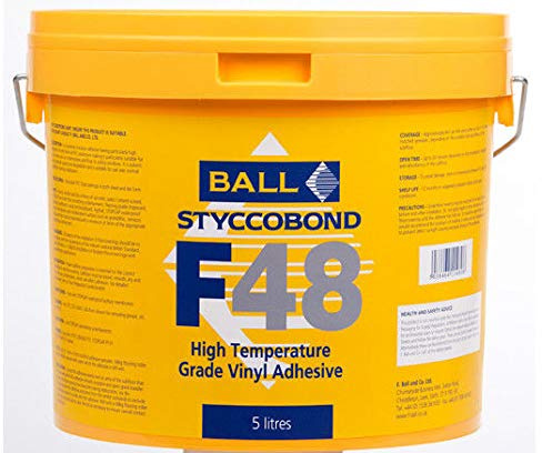 F BALL - F48 - High Temperature Grade Vinyl Adhesive (5ltr)