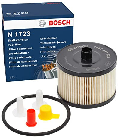 Filtro Diesel per Auto Bosch N1723 - Separa le particelle e l'acqua dal carburante, protegge il sistema di iniezione