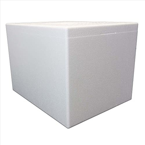 Terra Exotica Styroporbox/Thermobox - 60 Liter - 57 x 45 x 41 cm | Wandstärke 4 cm, Styrobox