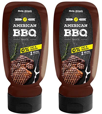 Body Attack BBQ Sauce, 2er Pack (2x 320ml)