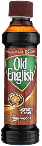 Old English Scratch Cover For Dark Woods, 8 fl oz Bottle, Wood Polish