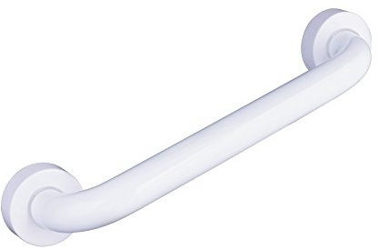 Ridder A00130101 Maniglione per vasca da bagno in acciaio rivestito, 30 cm, colore: Bianco
