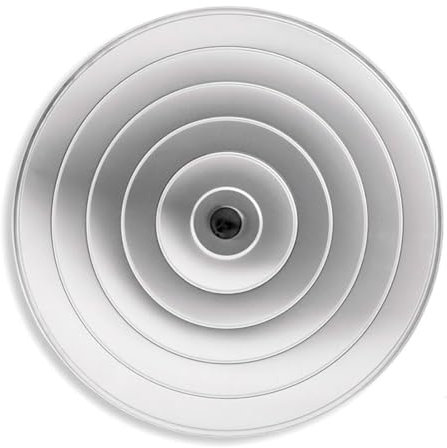 Vaello La Valenciana glatt Alu Cover, Silber, Aluminium, Silber, 45 cm