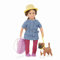Lori - Nadene & Nash – Mini-Puppe & Spielzeughund – Puppe mit einer Größe von 15 cm & Boxerwelpe – Spielset mit Outfit, Tier & Zubehör – Spielset für Kinder – Ab 3 Jahren – Nadene & Nash