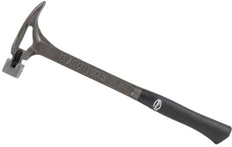 Dead On Tools - Steel Hammer (Milled Face, 22 oz.) (DOS22M-HD)