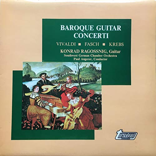 BAROQUE GUITAR CONCERTI LP UK TURNABOUT 1975