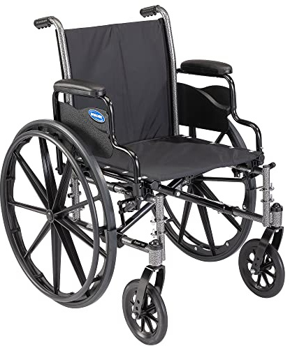Invacare Tracer SX5 Wheelchair for Adults | Everyday Folding | 22 Inch Seat | Desk Arms