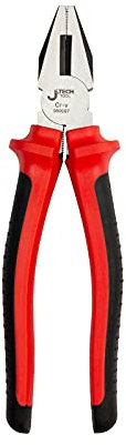 Jetech Combination Pliers 190 mm （7.5 inch ） with Hard Cutting Edge and Ergonomic Handle