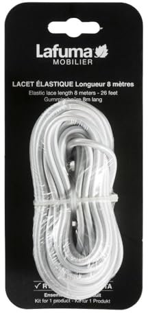Lafuma Mobilier LFM2405-0020 Elastic Cord 8m, White