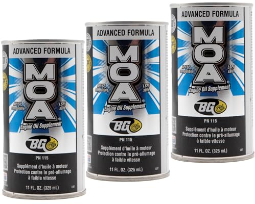 BG Motor Oil Additive, 3 Pack (313.0 ml)