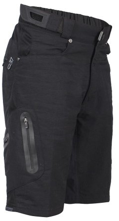 ZOIC Ether Jr Kids Cycling Short (US, Alpha, Small, Regular, Black)