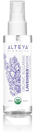 Acqua di Lavanda Alteya Organica – 100ml Spray – 100% USDA Certificata Pura Bio Naturale Acqua vaporizzata distillata di fiori preparata da Lavanda Angustifolia fresca