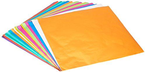 Origami Paper 9.75X9.75 18/Pkg, Assorted Foil