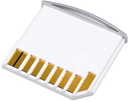 Chenyang Micro SD TF to SD Card Kit Mini Adaptor for Extra Storage Mac Air/Pro/Retina White