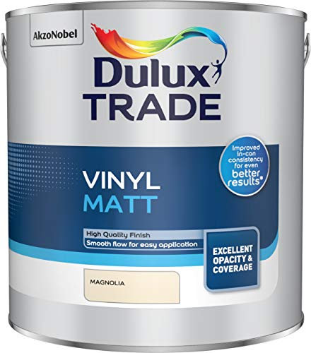 Dulux Trade Vinyl Matt Magnolia 2.5L