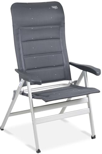 Crespo Campingstuhl XXL AL/238-DL, Dunkelgrau