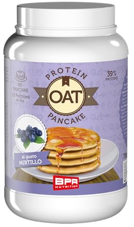 BPR Nutrition Oat protein pancake 750 g (Mirtillo)