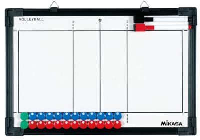 Mikasa, Tafel Unisex Erwachsene, Weiß/Schwarz, Einheitsgröße