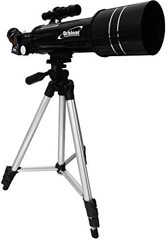 Orbinar 400/70 Reise Teleskop + Rucksack Spektiv Refraktor Fernrohr Astronomie