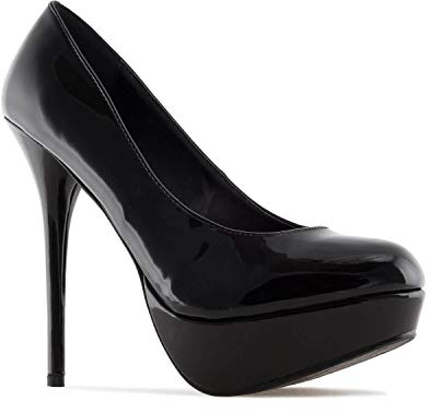 Andrés Machado – Ausgefallene Pumps für Damen und Junge Frauen - AM453 –mit 14 cm Absatz und Plateau - Elegante High-Heels Hohe Damenschuhe aus strapazierfähigem Lederimitat – Größen von EU 32 bis 45