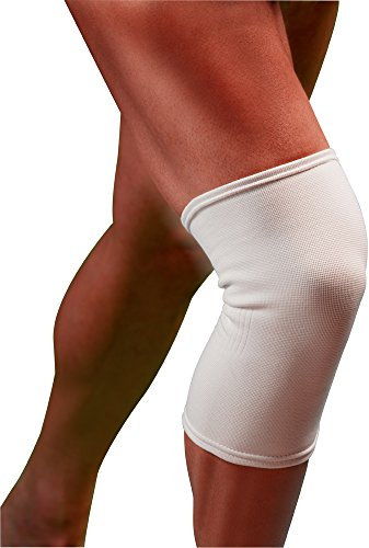 Vulkan Elastics Rodillera Elástica, Hombre, Blanco, L