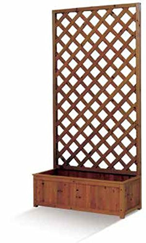 Fioriera harmony small dimensioni 75x30x150, colore Colore: ciliegio.