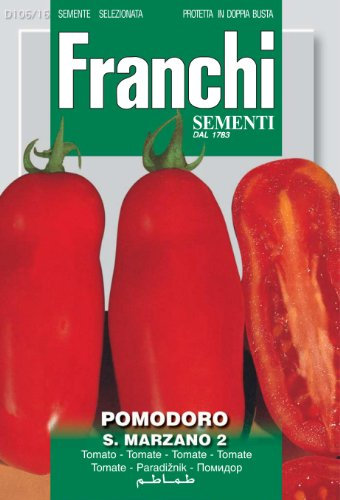 Sementi di Ortaggi di Qualità per uso Hobbystico in bustina Termosaldata (Pomodoro San Marzano)
