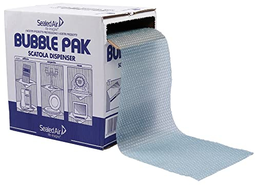 Sealed Air rollo de burbujas de aire precortado en 100 fg 30 x 50 cm aircap strap