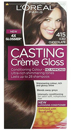L'Oréal Paris Casting Creme Gloss Nr 513 Iced Chocolate, 3er Pack (3 x 1 Stück)