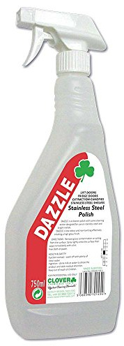 Clover Chemicals 715 Dazzle Stainless Steel Cleaner/Polish, 750 mL