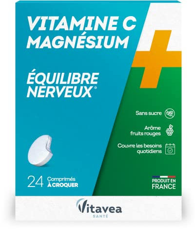 Nutrisante Stévia Vitamine C + Magnésium 24 Comprimés