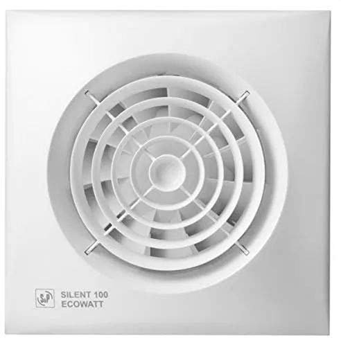 S & p silent-100 ecowatt - Extractor bano silent-100crz ecowatt 5w