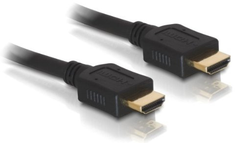 Delock Cable High Speed HDMI with Ethernet – HDMI A male > HDMI A male 4K 1.8 m