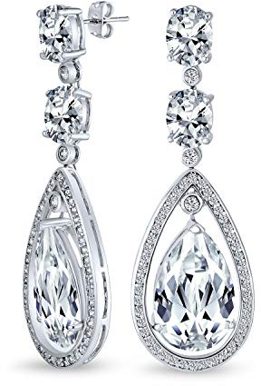 Boucles D'Oreilles De Style Art Déco Pour Le Mariage Boucles D'Oreilles De Style Chandelier Pour Femme Boucles D'Oreilles De Style Art Déco Pour Le Mariage